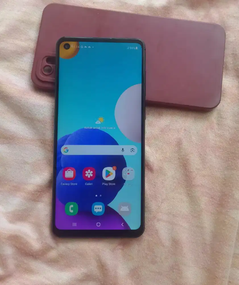 Samsung A21S 4G Ram 6 gb Sehat Full Layar