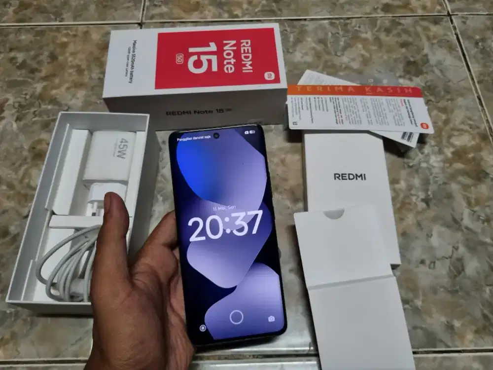 Redmi note 15 5G Fullset