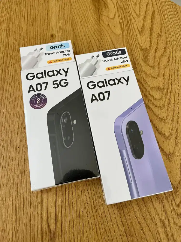 Samsung Galaxy A07 5G 6/128 GB New Segel Garansi Resmi SEIN