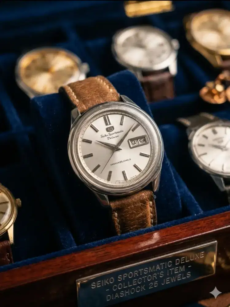 Seiko 5 sportsmatic deluxe 7619-7010 vintage