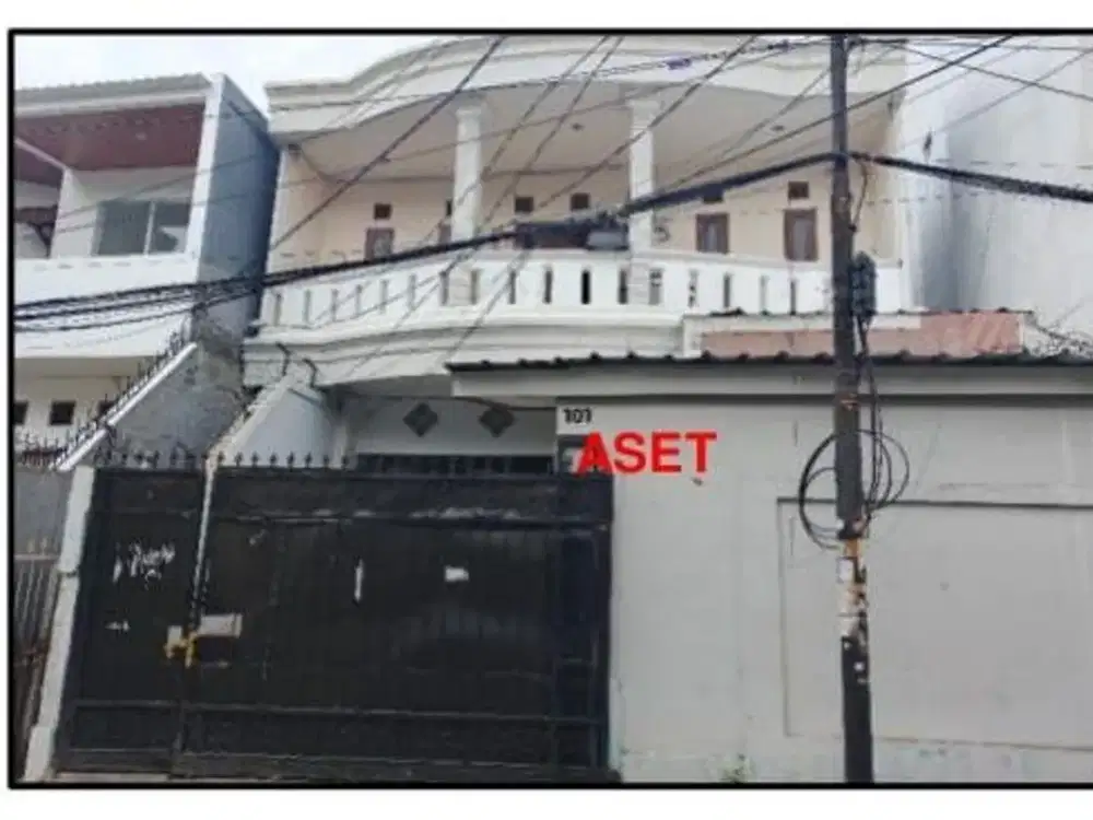 Dijual Lelang Rumah Jalan Kembang Iv, Kelurahan Kwitang, Kecamatan Senen, Jakarta Pusat