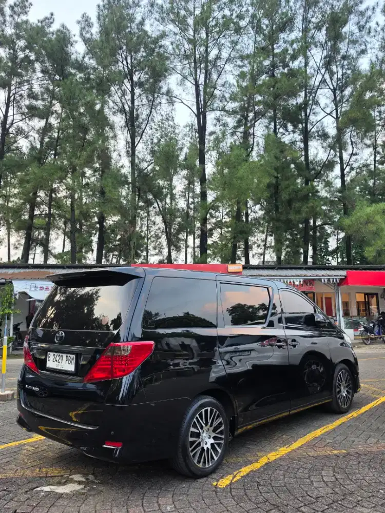 Toyota Alphard Black Pajak Hidup