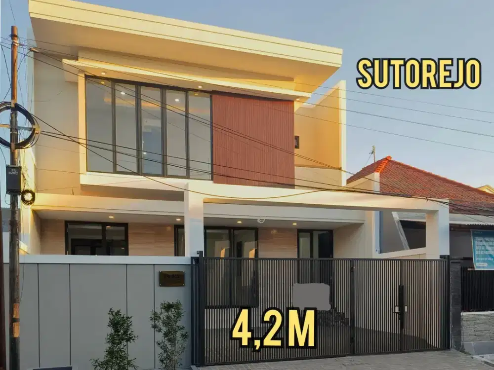 ‼️BARU GRESS‼️ RUMAH SUTOREJO MINIMALIS TROPIS MEWAH. SELANGKAH RAYA MULYOSARI. DEKAT BABATAN PANTAI, KERTAJAYA, DHARMAHUSADA, ITS, UNAIR, UWK, Dsb