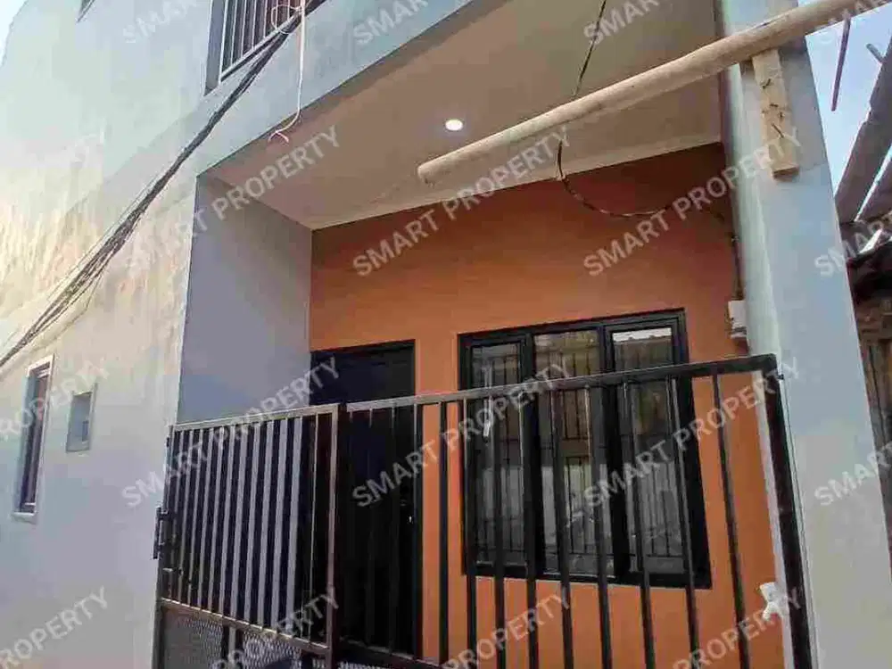 DI JUAL RUMAH BARU READY 2 LANTAI AKSES MOTOR DI CONDET BATU AMPAR KRAMAT JATI JAKTIM