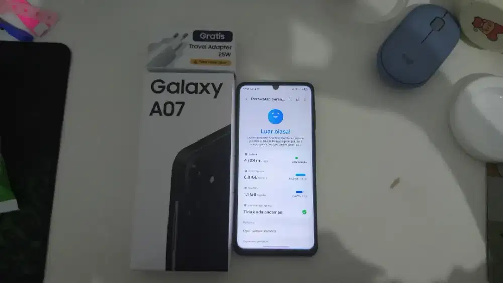 Samsung A07 4/64 + Adapter 25w