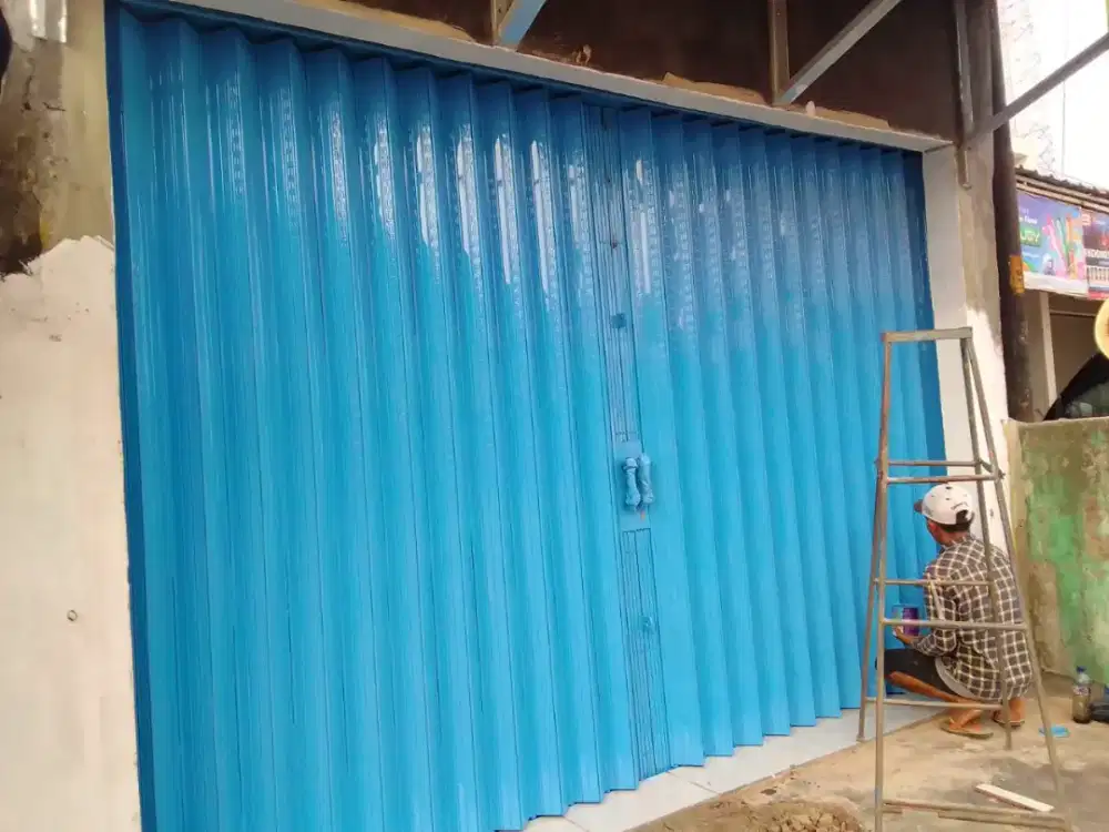 Rolling door dan folding gate proyek kdmp