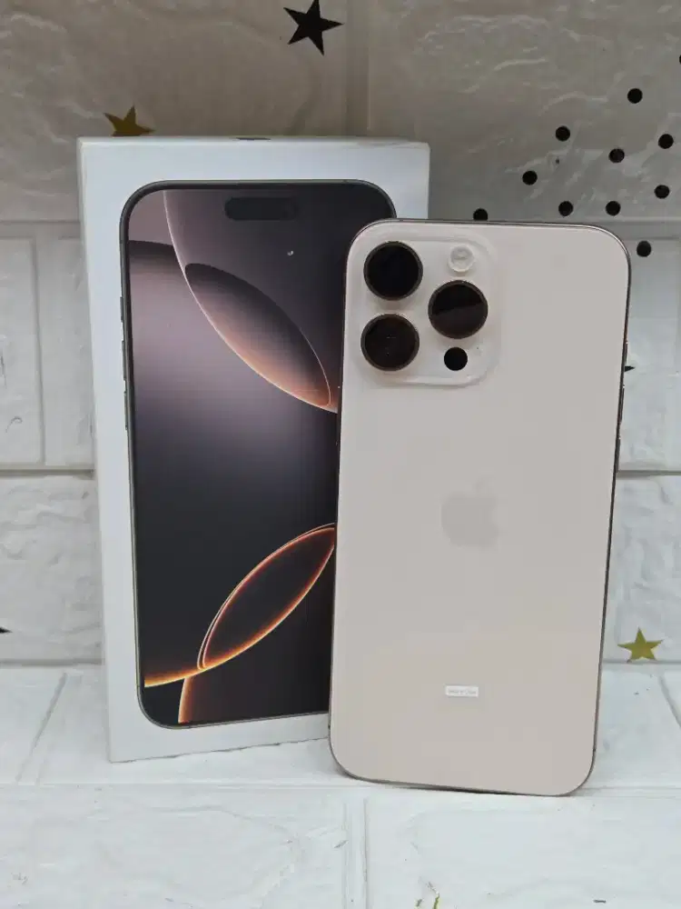 Iphone 16 pro max 256gb dessert second resmi