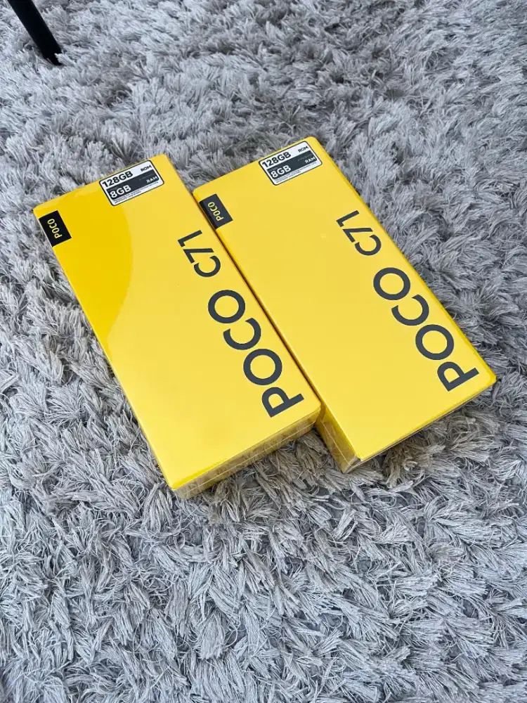 Poco C71 4/128 GB New Segel Garansi Resmi 15 Bulan Promo