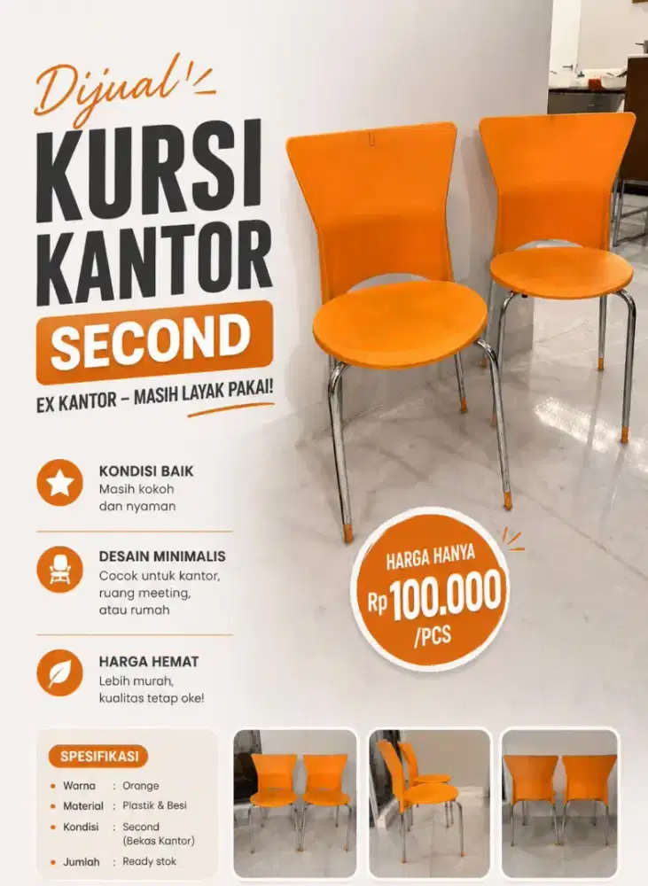 Kursi kantor second