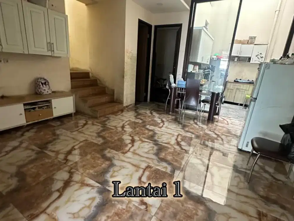 Dijual Rumah di Muara Karang, Lt.6x15m2, Hadap Utara, Sudah SHM