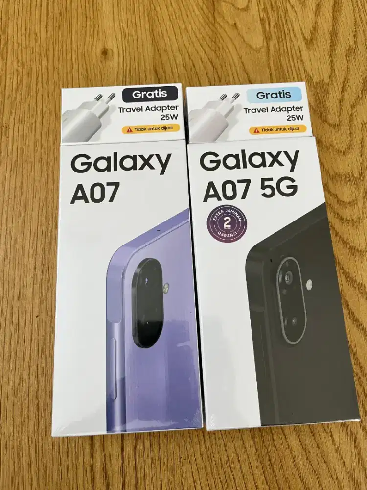 Samsung A07 5G 6/128 GB New Segel Garansi Resmi 12 Bulan