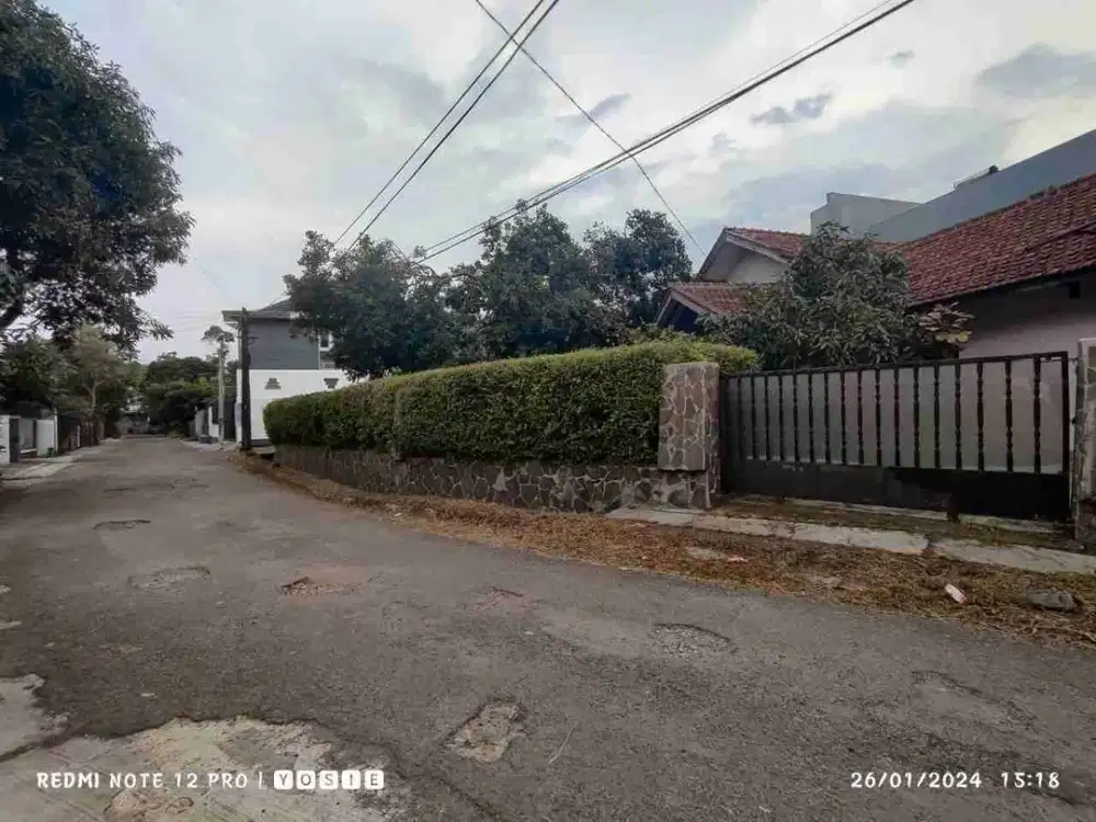 Dijual Termurah Rumah Hoek hitung tanah di Reog Turangga dekat Lengkong Buahbatu Bandung