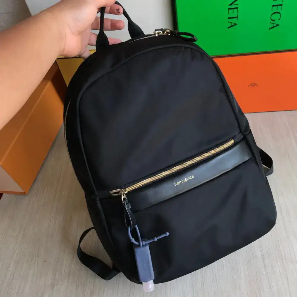 Samsonite Teresina nylon backpack laptop tas second original