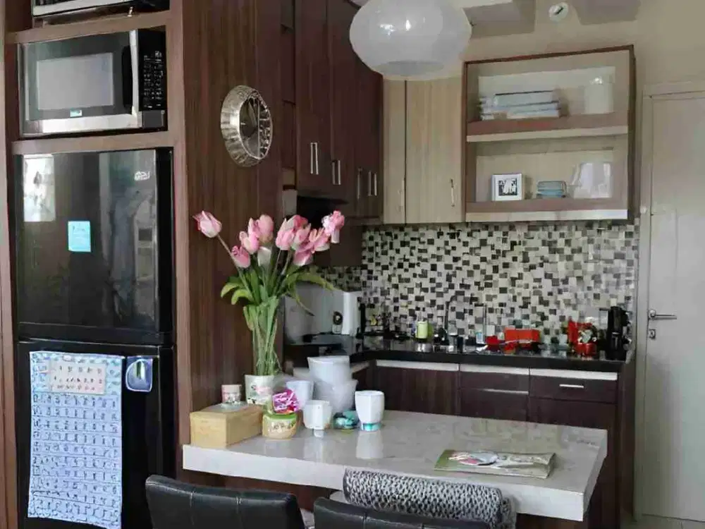 Dijual 2 BR 55 m2 Apartemen Salemba Residence Jkt Pusat Rp.895 jt