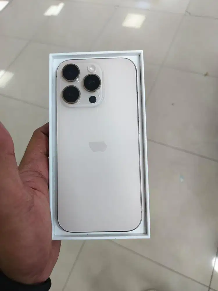 iPhone 16 Pro 128GB Dessert Colour Resmi iBox