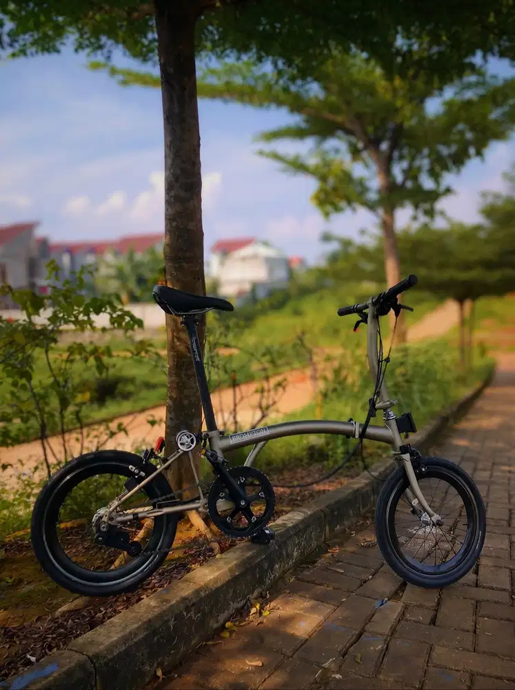 Sepeda Lipat 3Sixty Electric Chrome Repaint