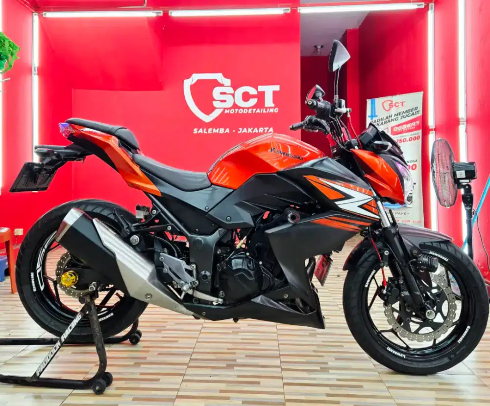 JualCpt90%LikeNew PjkOct26 Modif 5Jt KAWASAKI Z250 2014 NINJA 250