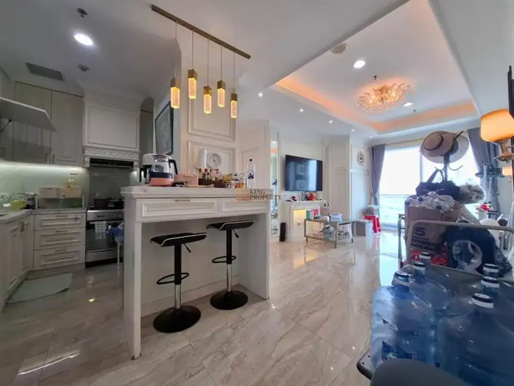Dijual Cepat Apartement Grand Madison 3BR+1 Design Interior Modern Lengkap Lokasi Strategis Hanya Jalan Kaki Ke Mall Central Park Di Tanjung Duren