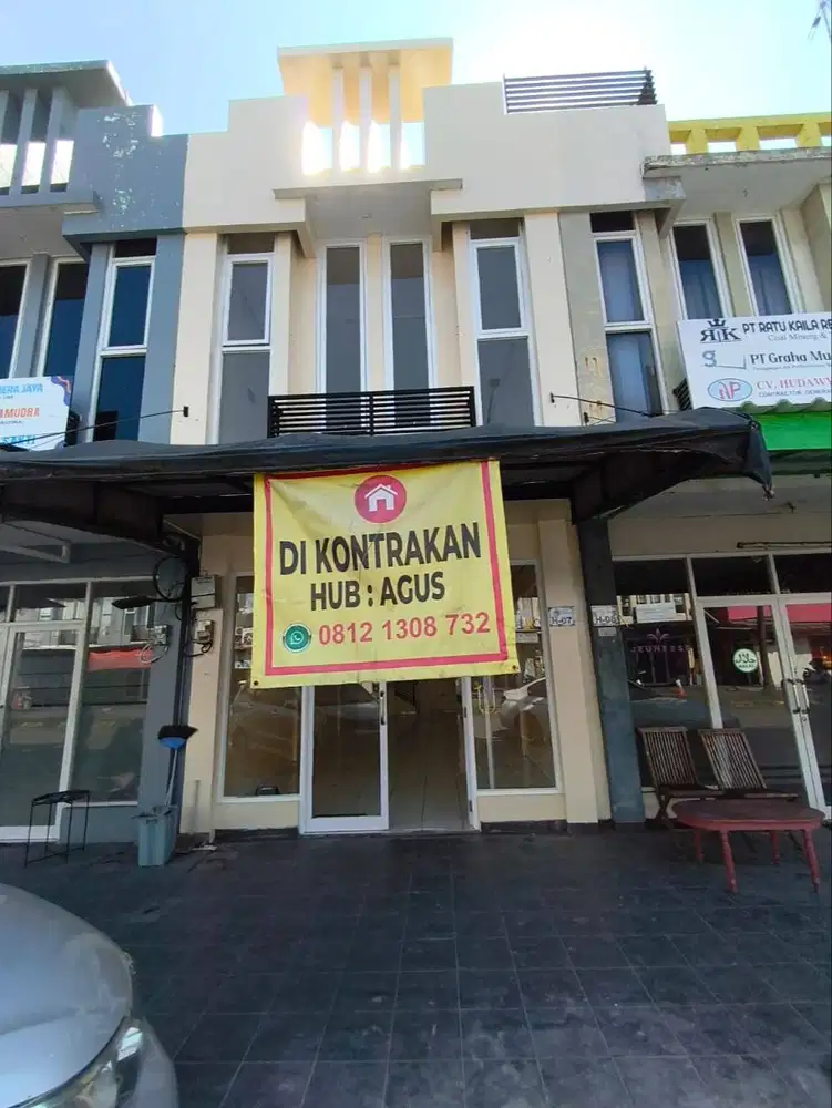 DIJUAL/SEWA RUKO 2 LT STRATEGIS – SIAP USAHA / INVESTASI