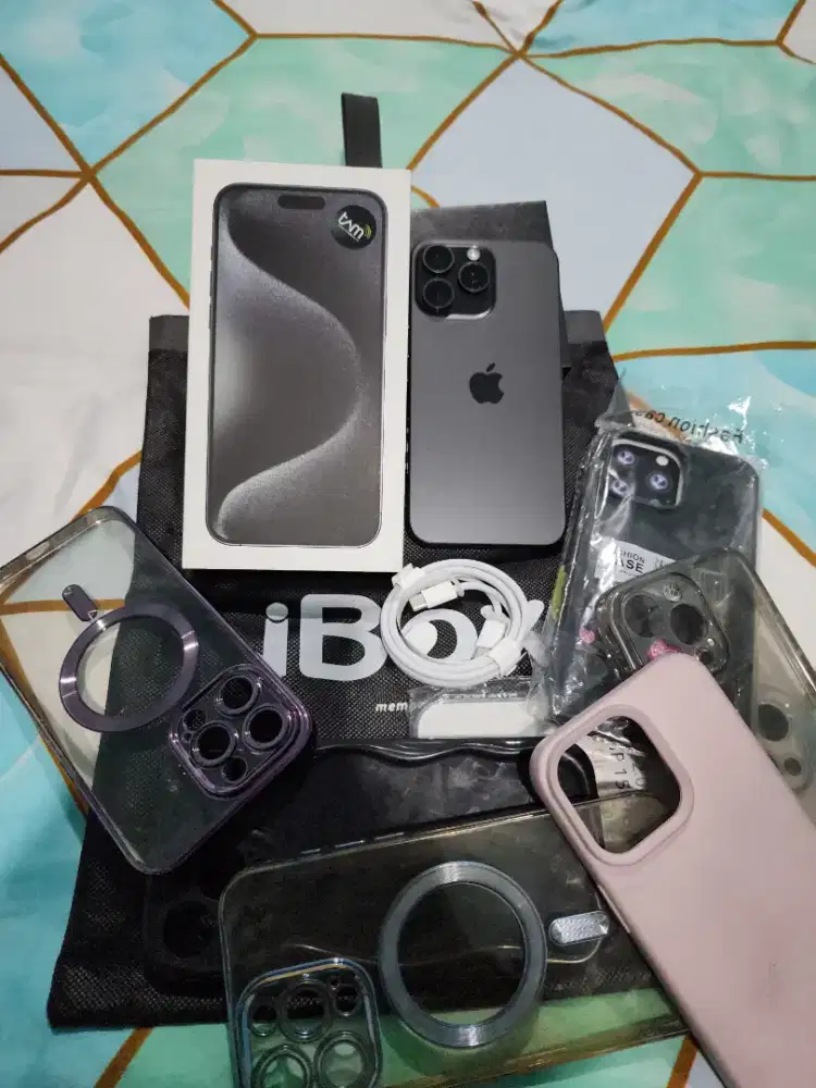 Iphone 15 Pro Max Ibox 256Gb Mulus