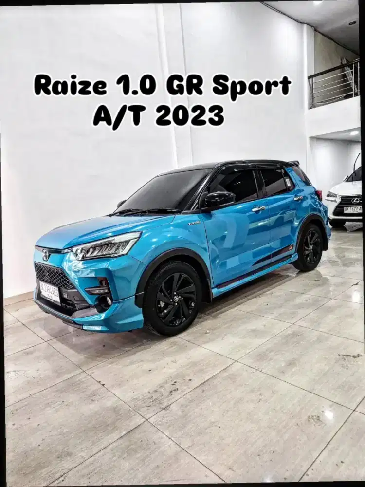 WAJIB BELI‼️ RAIZE 1.0T GR Sport Automatic 2023 / 2024 biru toyota
