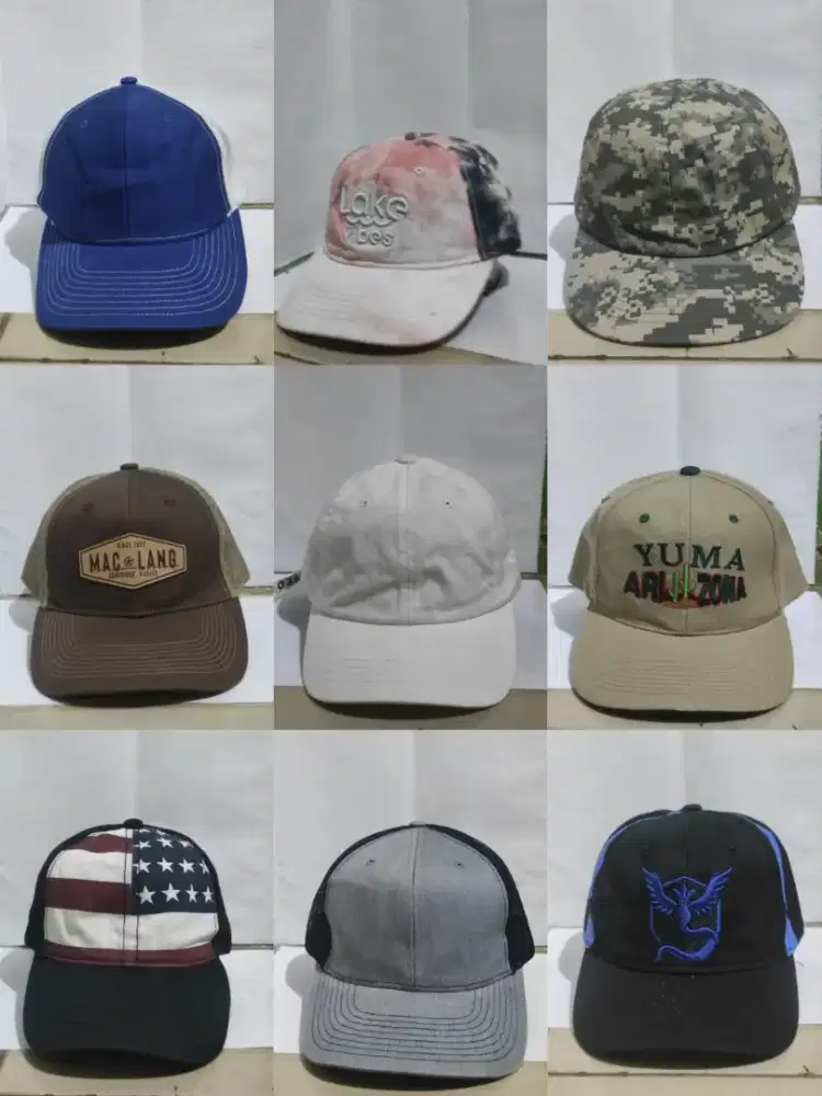 Topi dewasa bekas