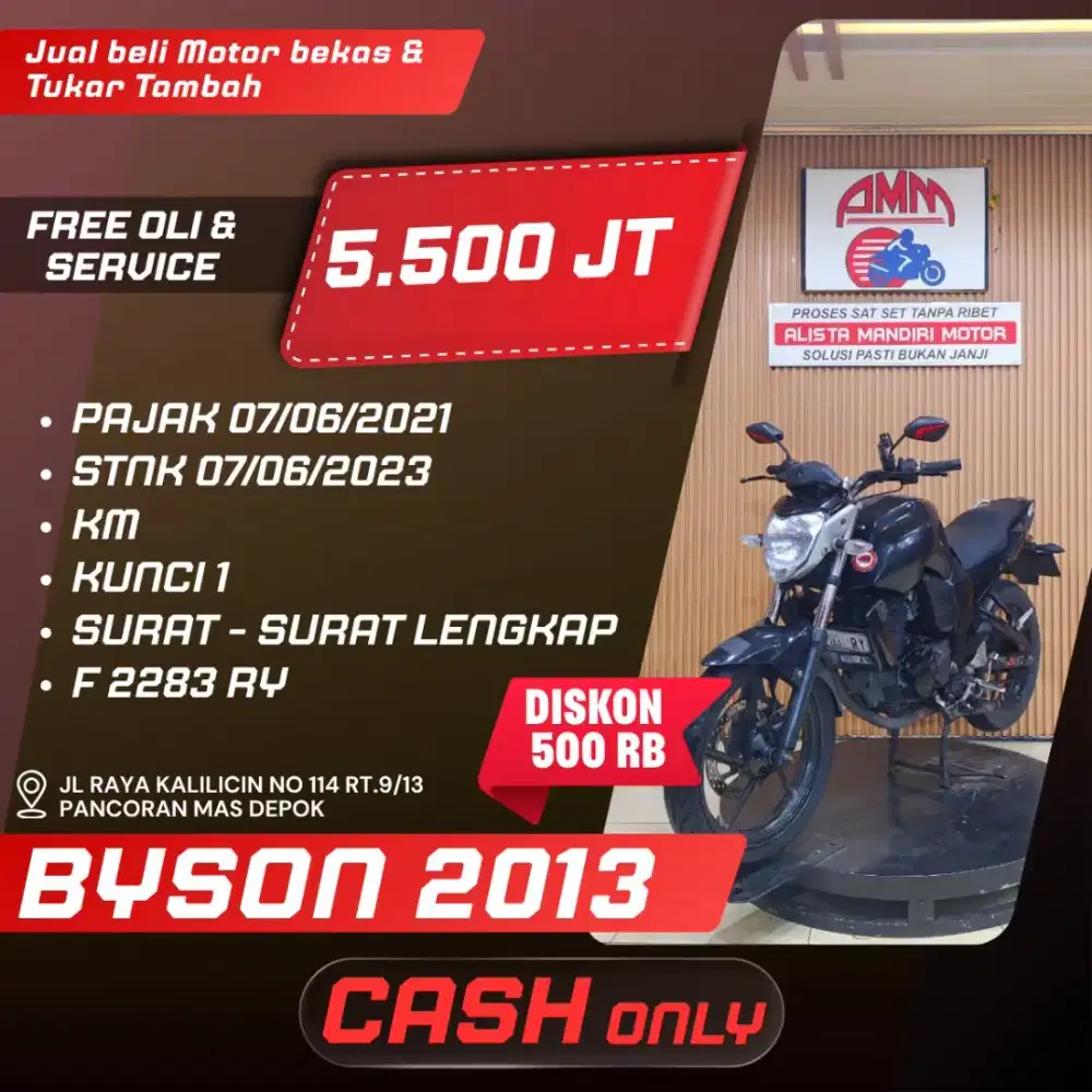 BYSON 2013 CASH ONLY ALISTA