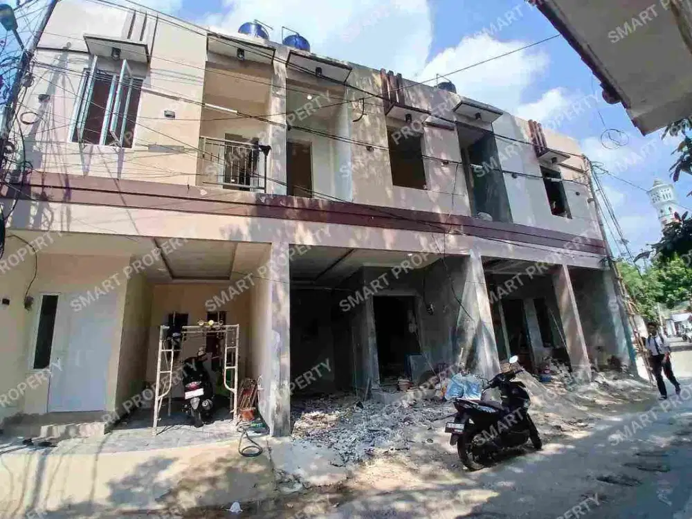 DI JUAL 3 UNIT RUMAH BARU 2 LANTAI AKSES MOBIL.BISA KPR DI CONDET JAKTIM