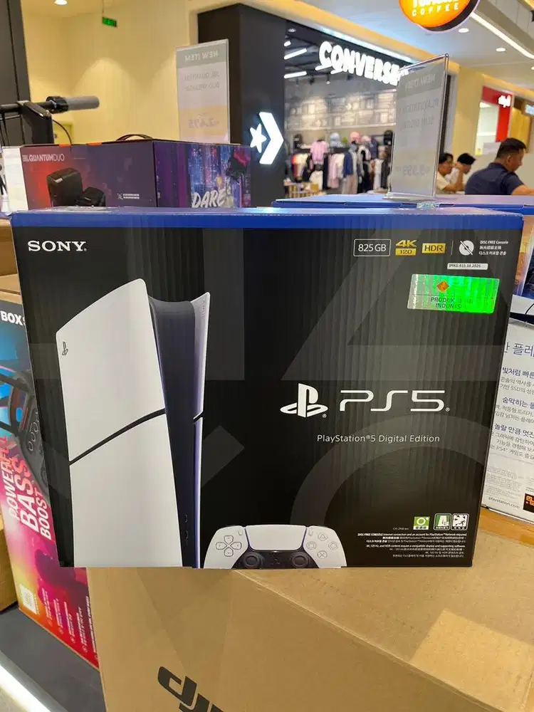 PLAYSTATION 5 SLIM DIGITAL 825GB NEW SEGEL RESMI OFFICIAL STORE