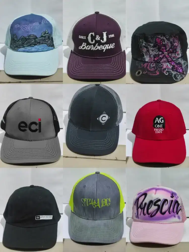 Topi dewasa bekas