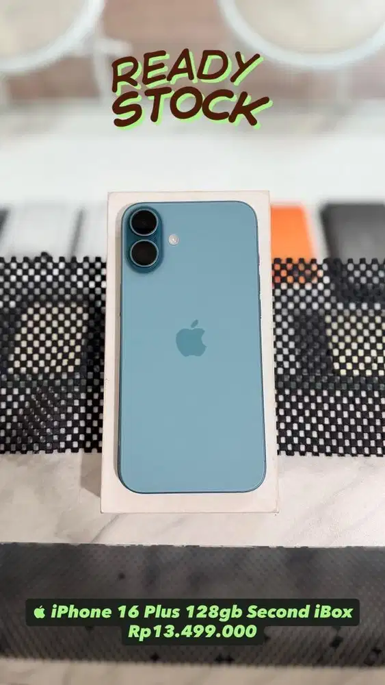 iPhone 16 Plus 128gb Teal iBox