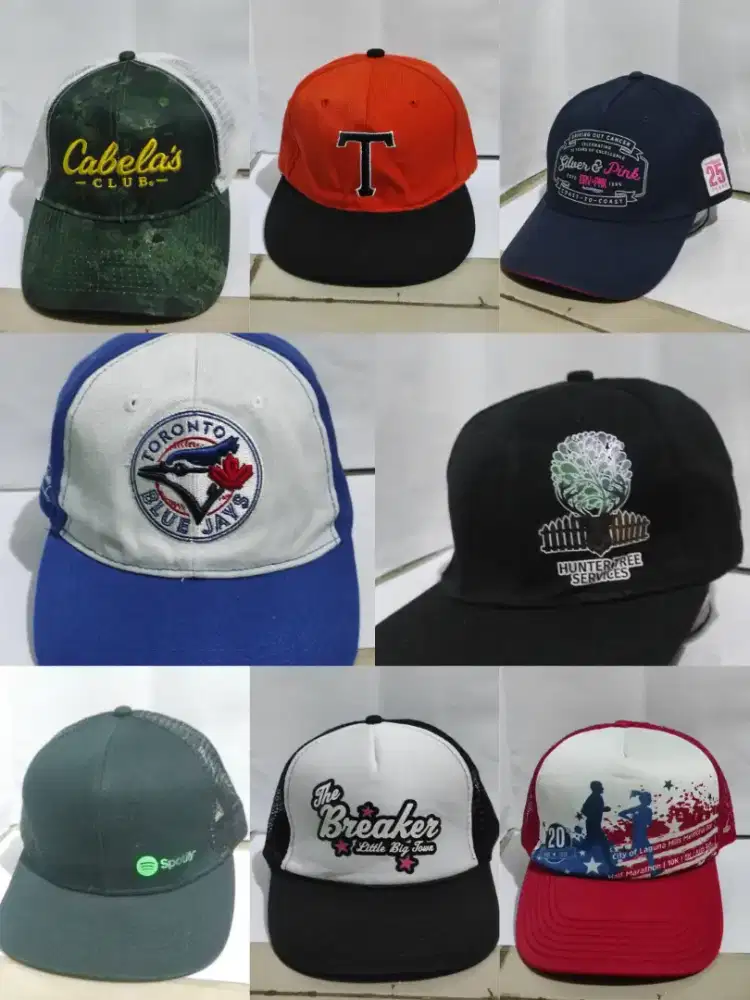 Topi dewasa bekas