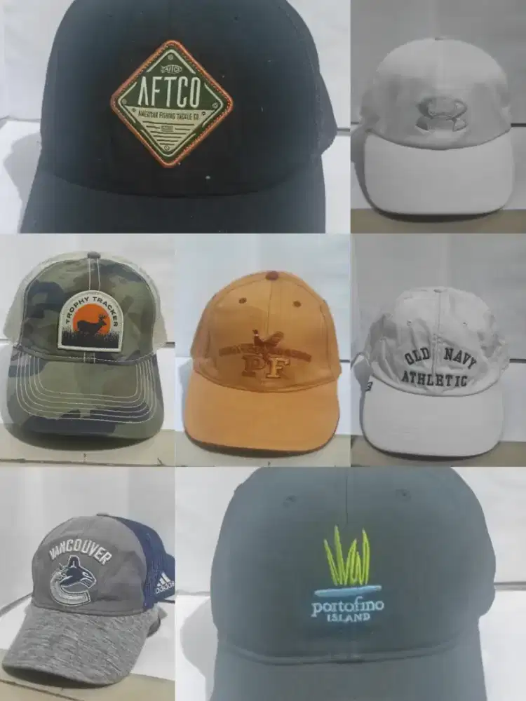 Topi dewasa bekas