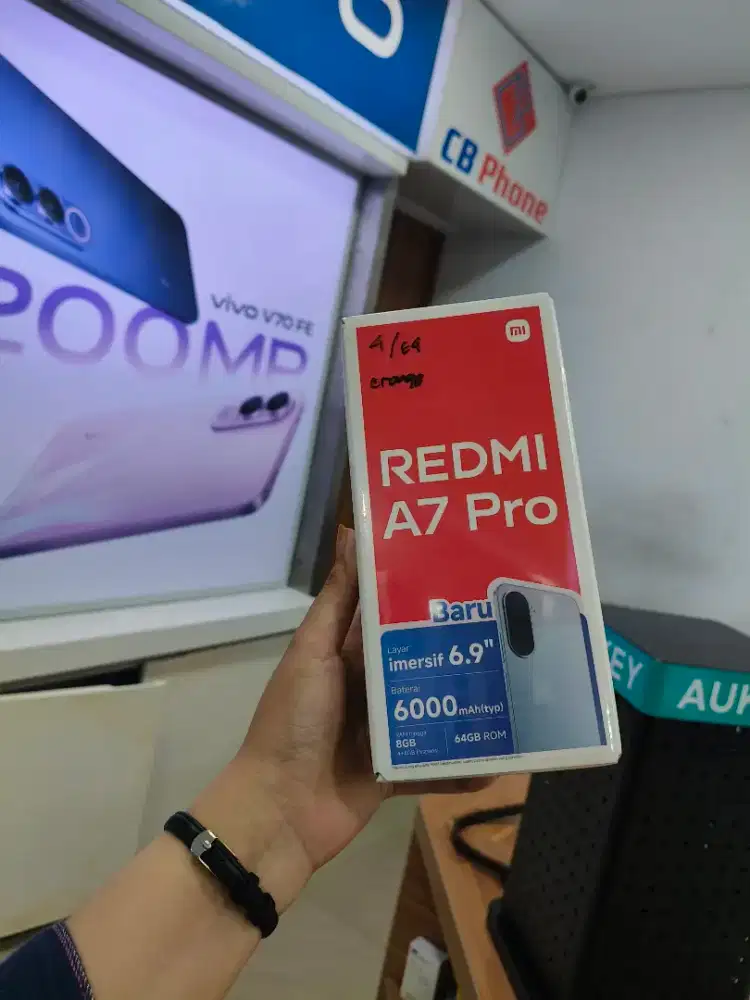 Redmi A7 pro 4/64 BARU ( SEGELL) garansi Resmi
