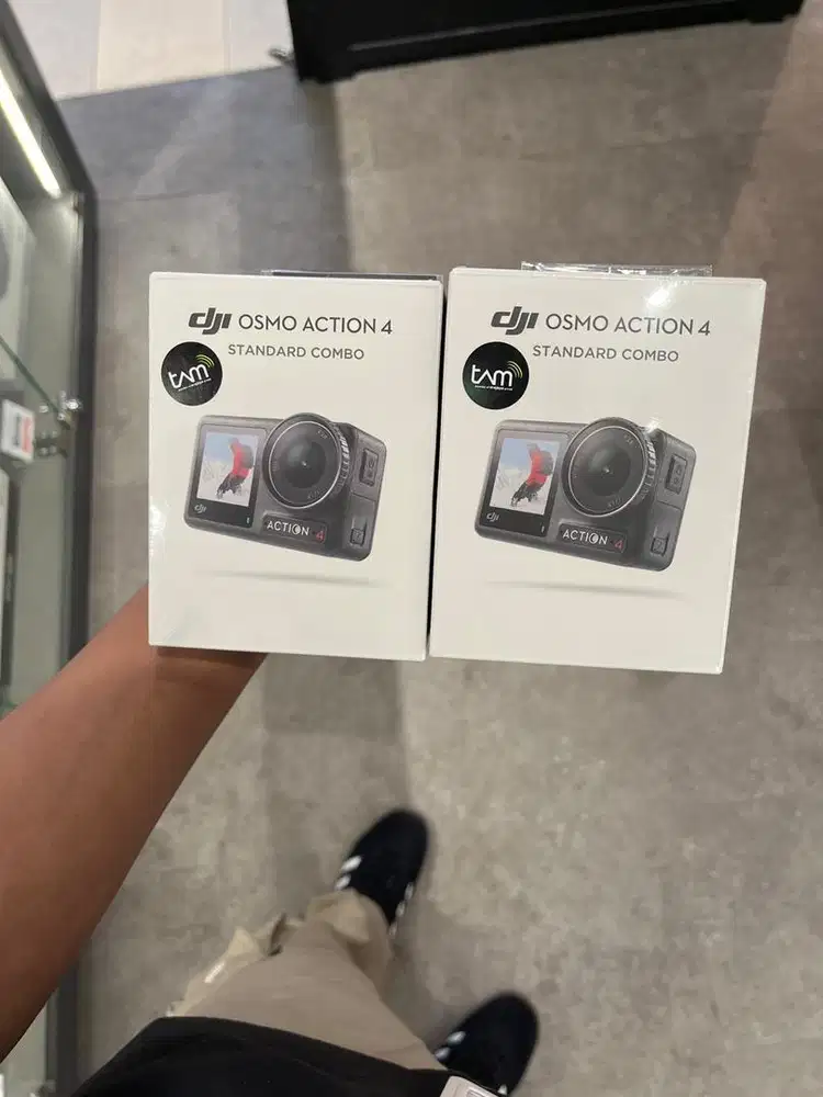 PROMO !! DJI ACTION 4 STANDAR COMBO NEW SEGEL RESMI OFFICIAL STORE