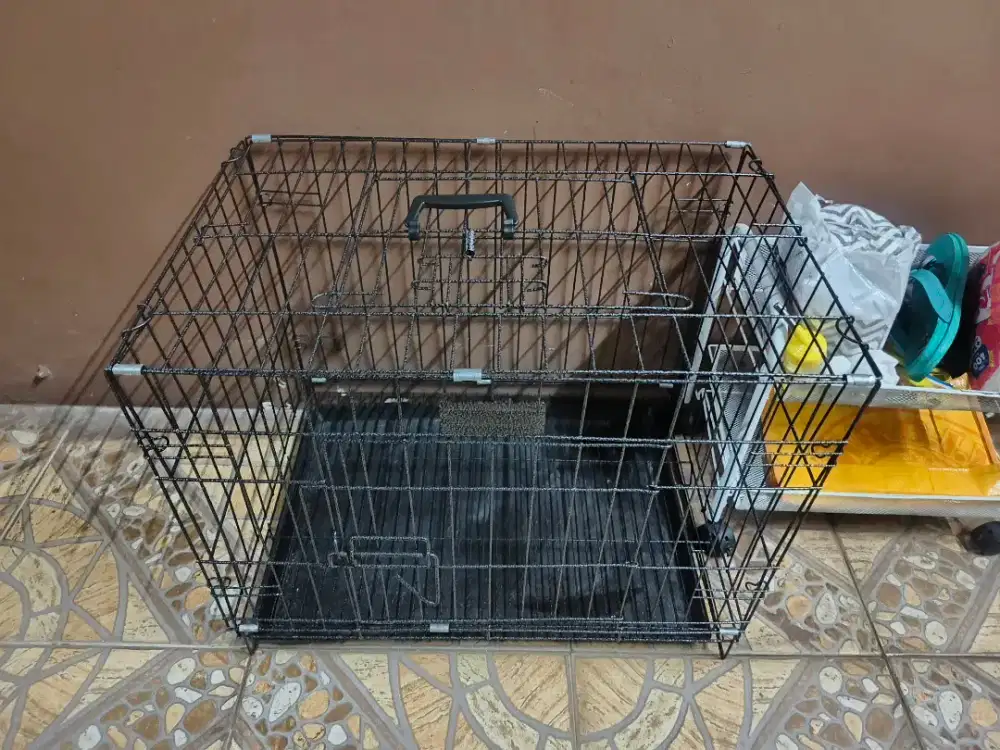 Kandang anjing Bekas 60cm x 40cm x 50cm