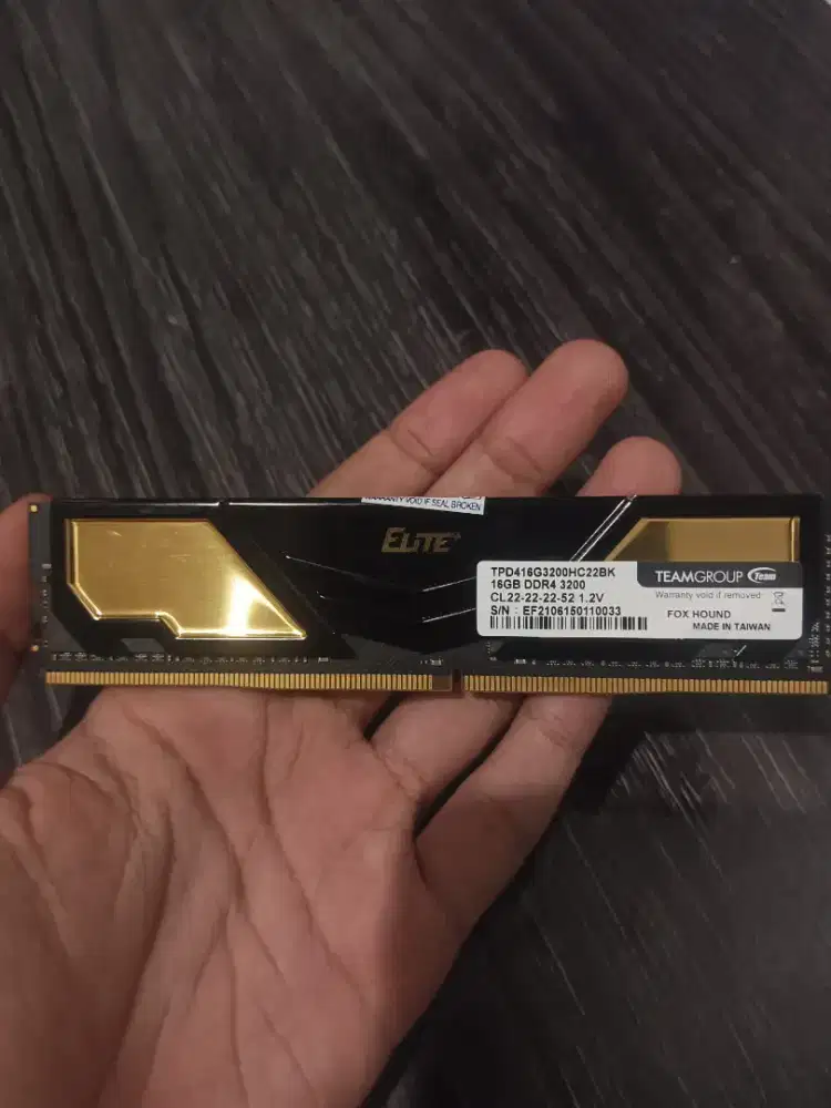 RAM Team Elite Plus 16x1 16GB DDR4 3200mhz