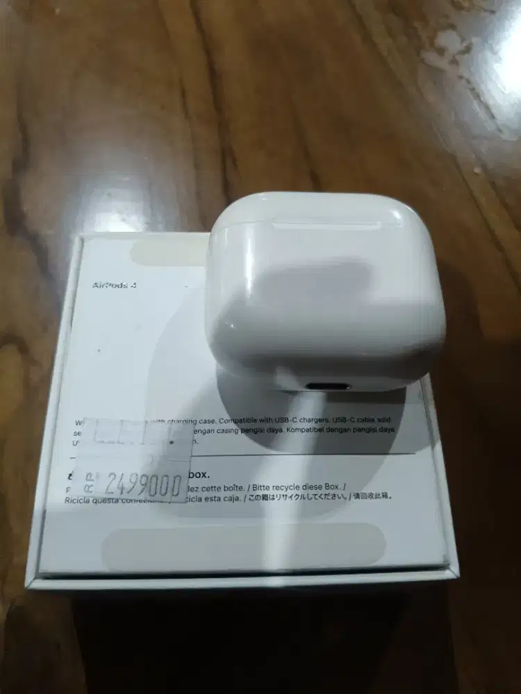 Airpods gen 4 second lengkap nota pembelian digimap