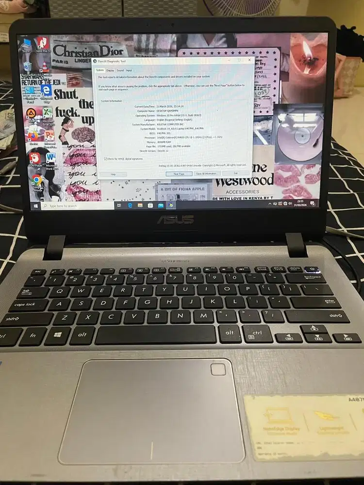 Asus vivobook A407M