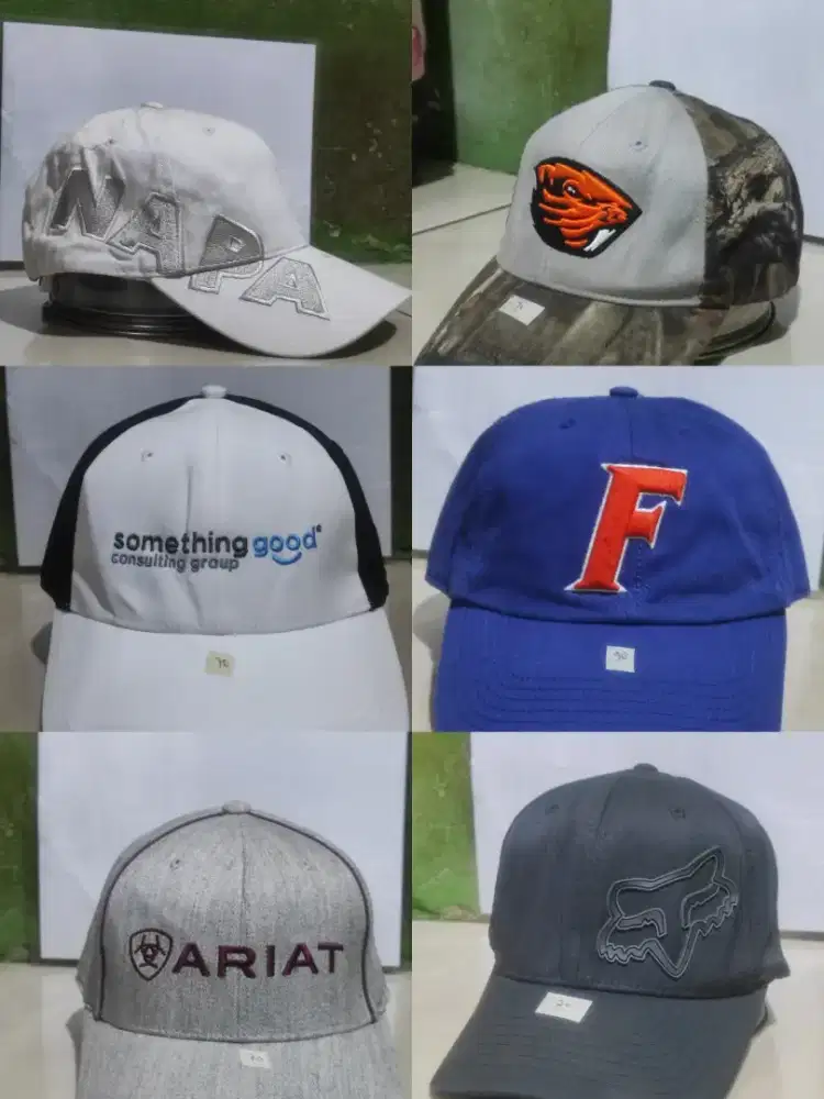 Topi dewasa bekas