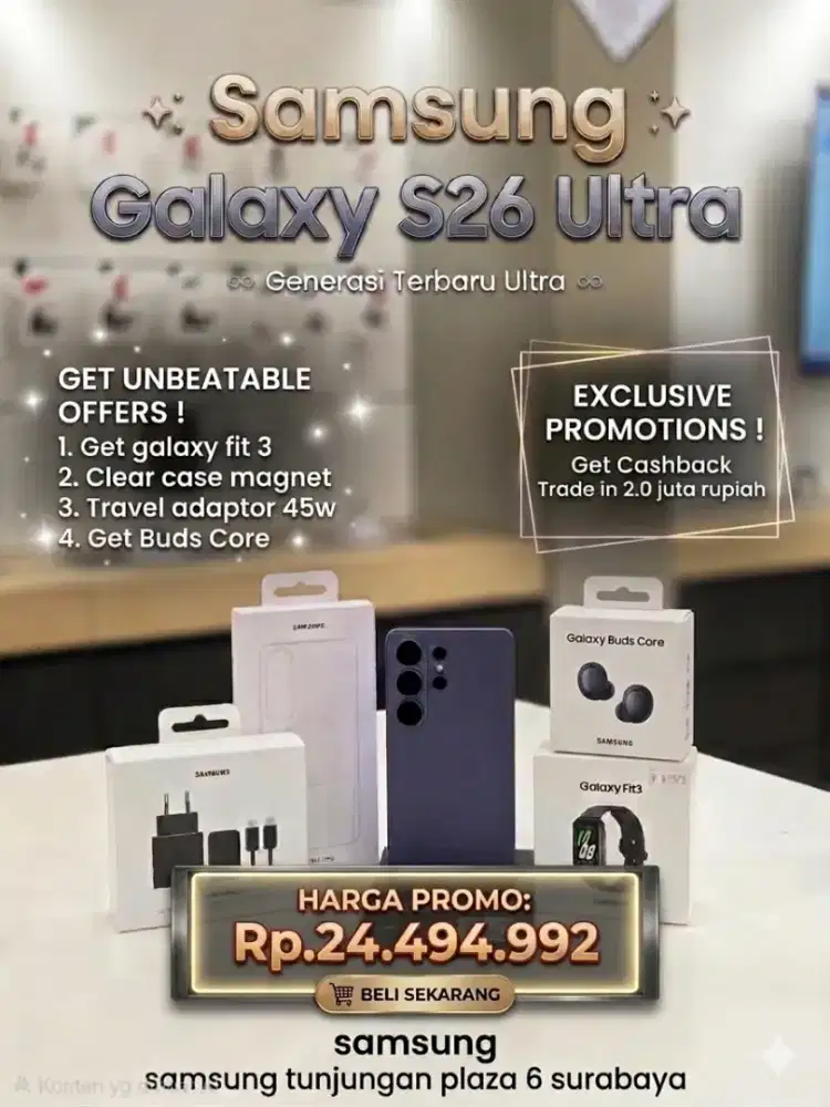 PAKET lengkao samsung s26 ultra