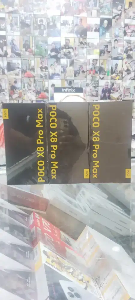 Poco X8 pro max 5G 12/512 segel