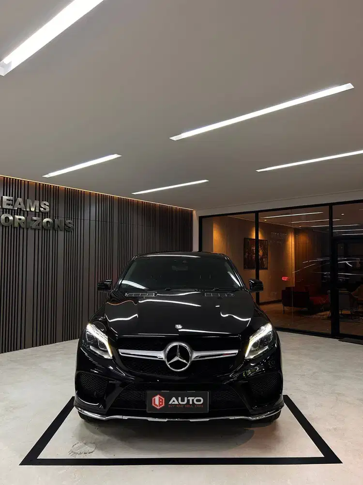 Mercedes Benz GLE400 Coupe AMG 2017 Hitam Mercy B100MNG Km31rb Nik 201