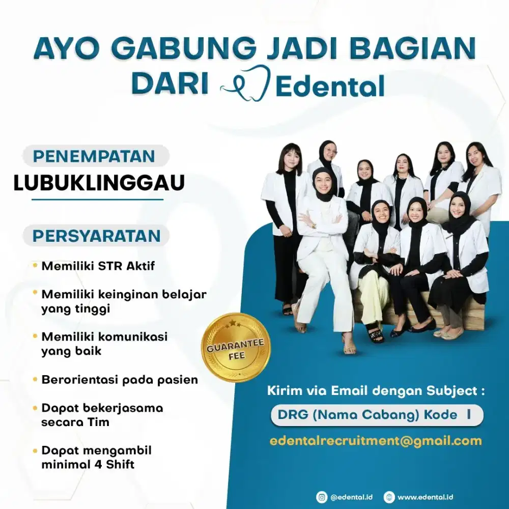 Dokter dan staff klinik Gigi