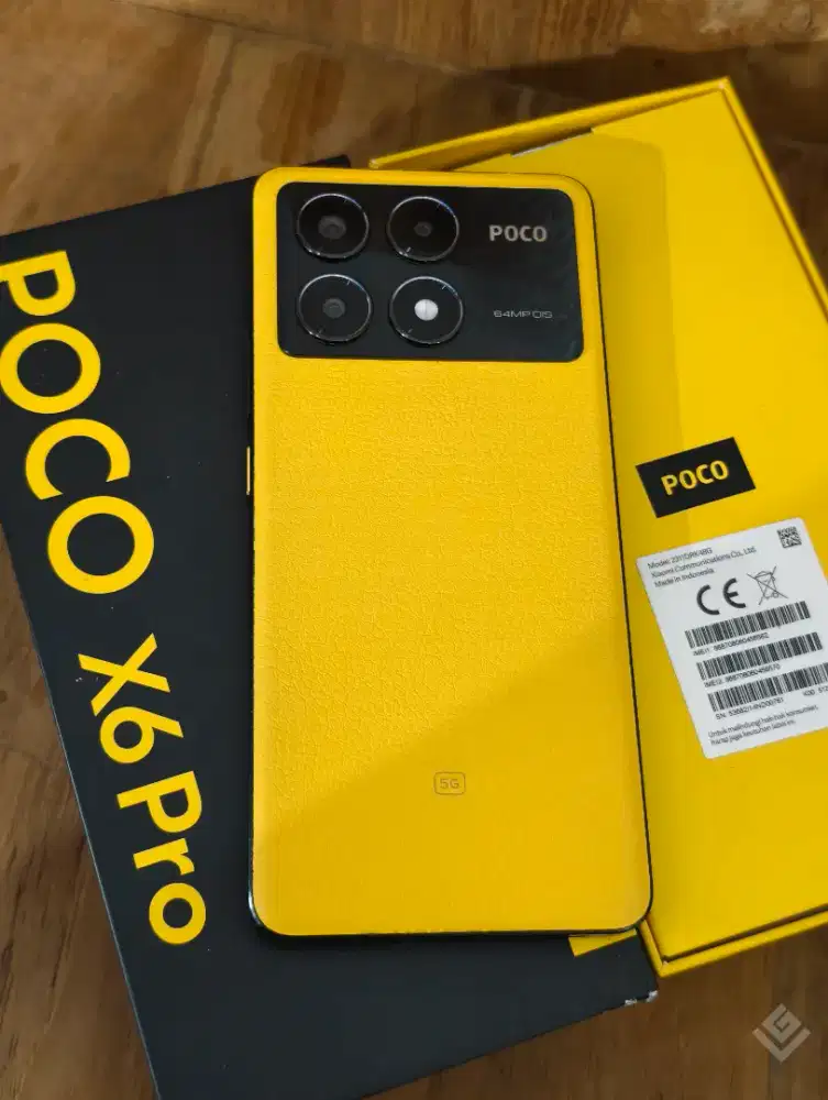 Poco X6 pro 5G 12/512 Bekas resmi