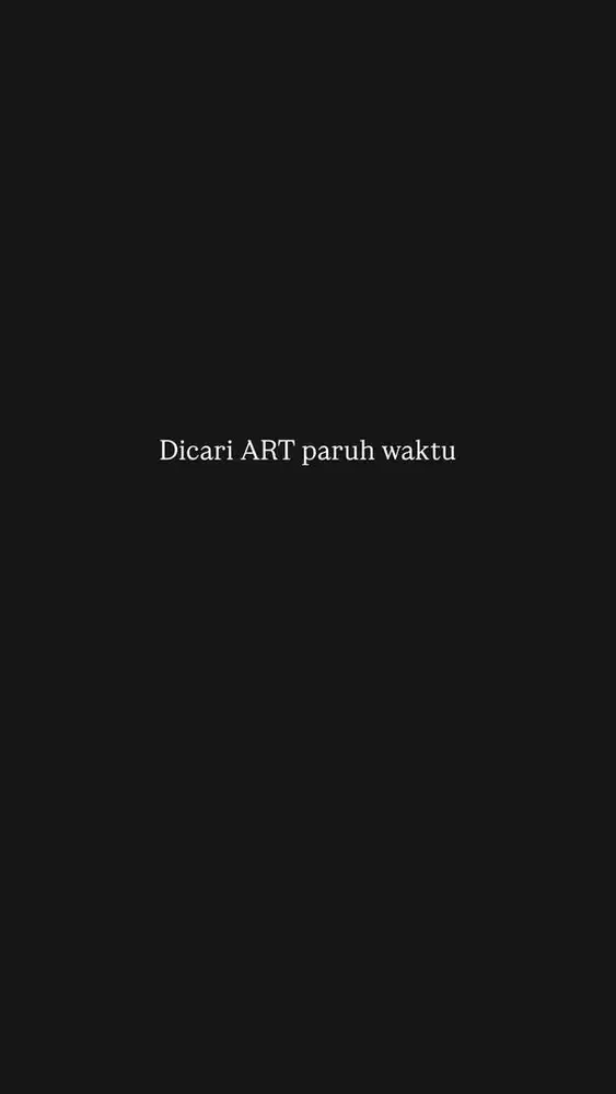 Asisten Rumah Tangga Pulang-Pergi