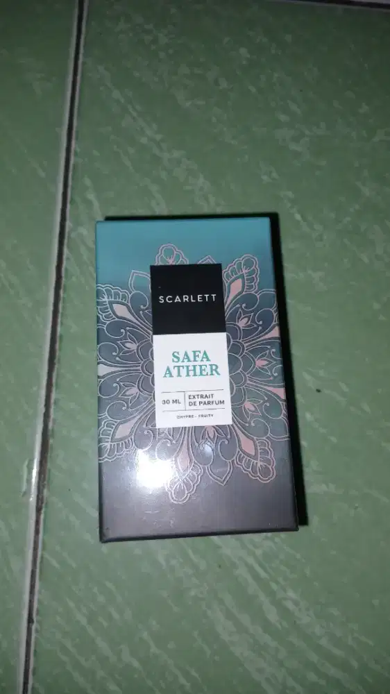 Scarlett safa ather masih baru belum di buka samsek