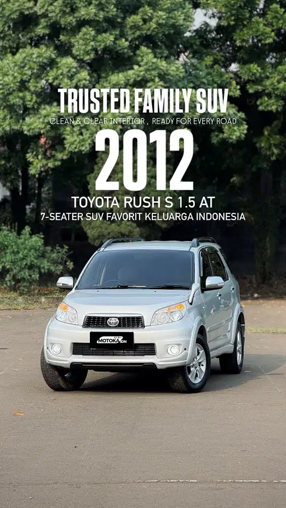 Toyota Rush S 1.5 AT 2012