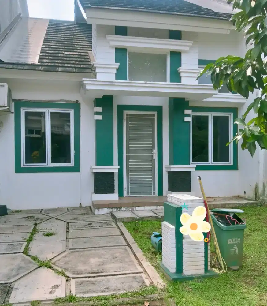 Disewakan Rumah Cantik Semi Furnished di Delatinos BSD