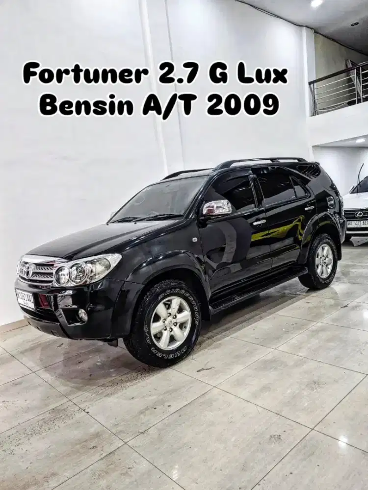FORTUNER 2.7 G Bensin Automatic 2009 / 2010 hitam toyota
